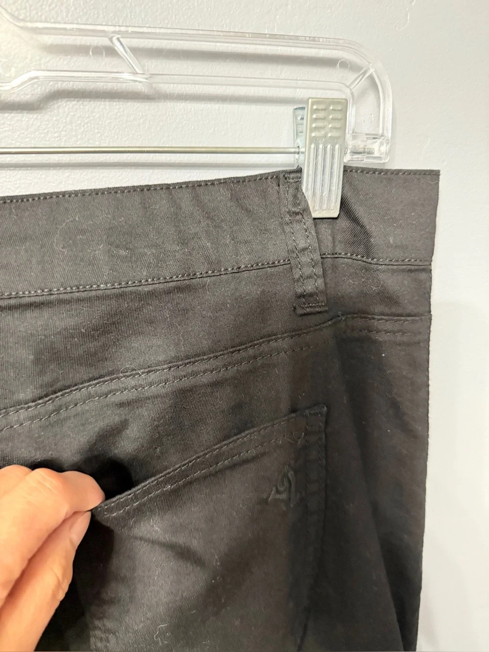 VIP Black Cargo Pants with D-Ring Utility Details